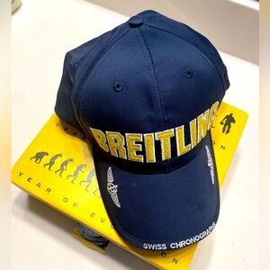 NEW BREITLING Watch Company Cap in Blue